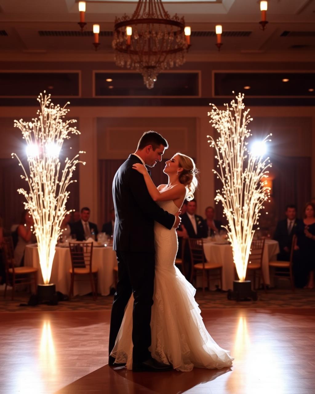 Primer baile en evento de matrimonio