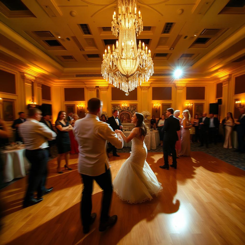 Pista de baile durante la celebración